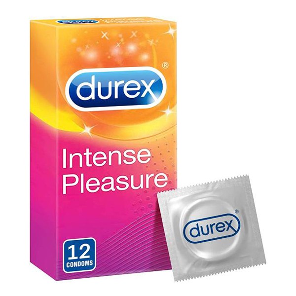 Durex Condoms 12pc Intense Pleasure