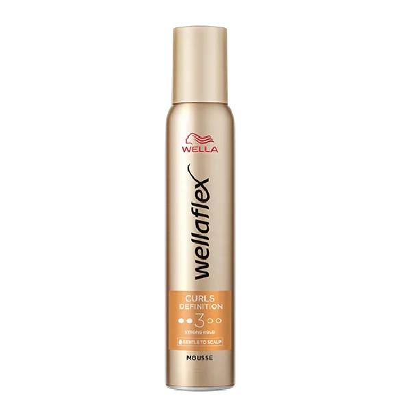Wella Wella Hair Mousse 200ml Wellaflex 3 Curls Definition Strong Hold