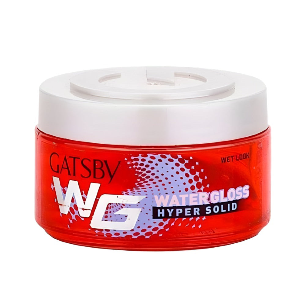 Gatsby hair gel 150g water gloss hyper solid red