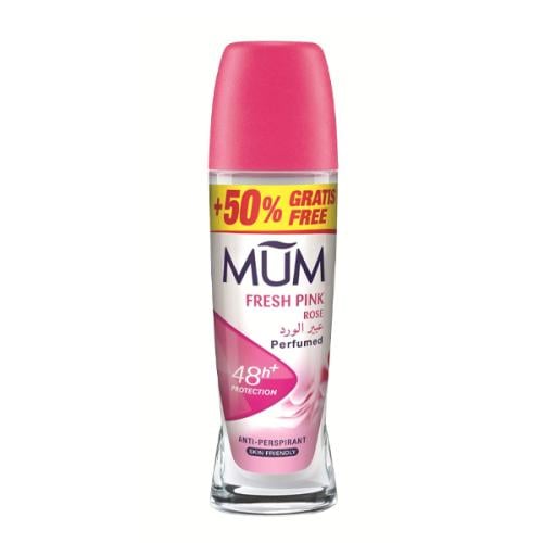 Mum Deodorant Roll On 75ml Fresh Pink Rose v2