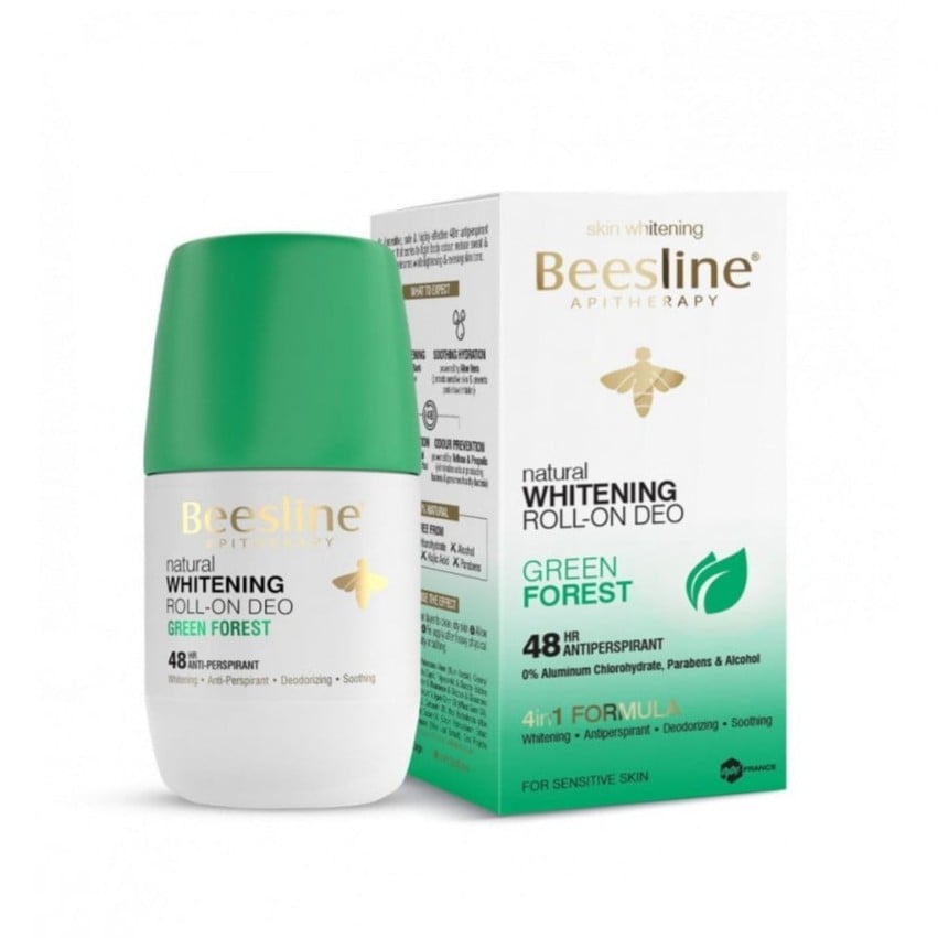 Bozzeline roll on natural deodorant for skin lightening forest breeze 50ml