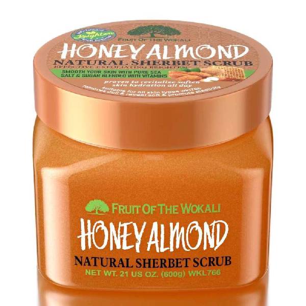 Wokali Scrub 600g With Honey And Organic Almond