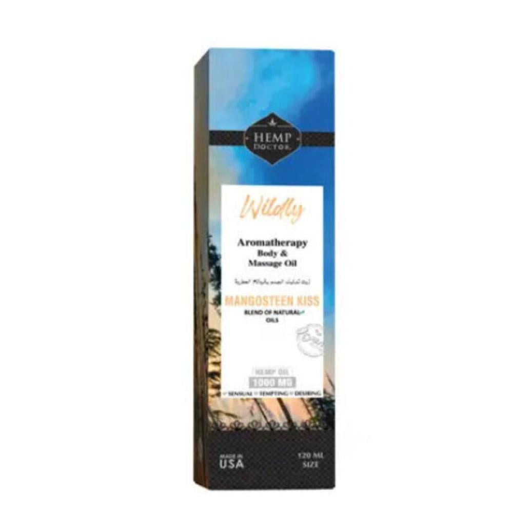 Hemp Doctor Massage Oil 120ml Body With Mangosteen Scent
