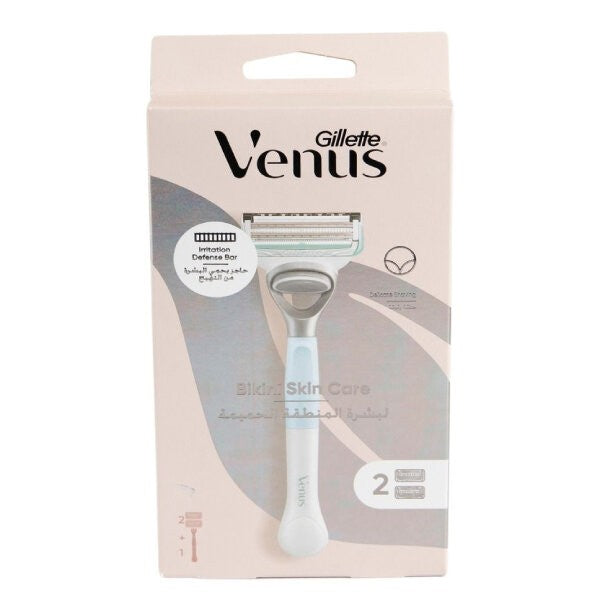 Gillette razor venus bikini skin care +2 refill