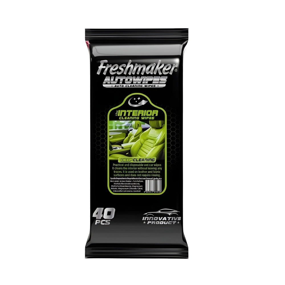 Fresh Maker Wipes 40Wipes Leather For Cars