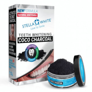 Stella White Teeth Powder 40g Activated Charcoal For Whitening