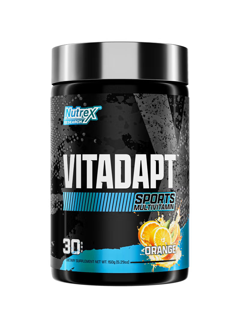 Nutrex Vitadapt Sports Multivitamin - مسحوق بنكهة البرتقال 150 جرام