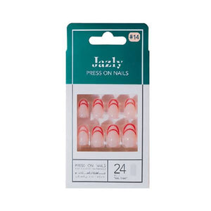 Jazly Artificial Nails 14 Oval Shape