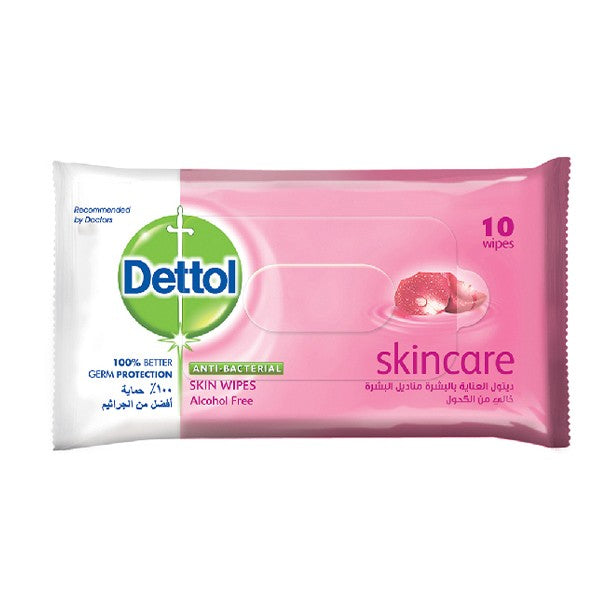 Dettol Wet Wipes 10pc Skin Care