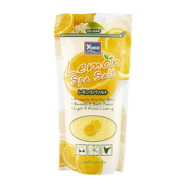 Yoko spa salt 300g with lemon