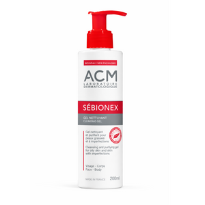 جل التنظيف Acm Sebionex 200 مل للبشرة الدهنية