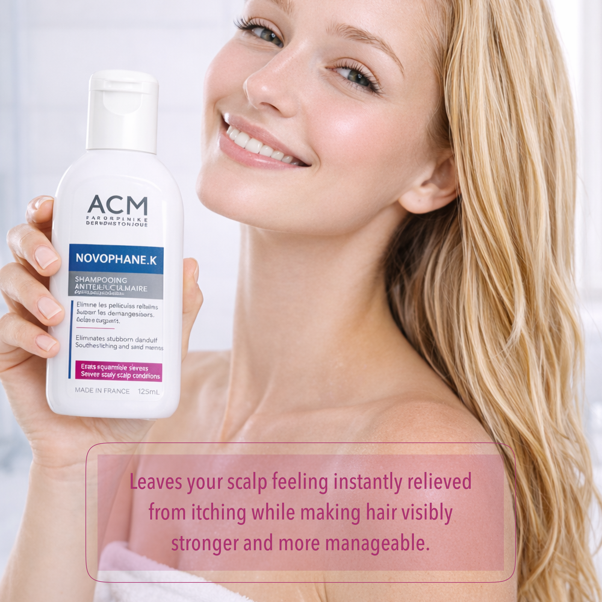 شامبو العناية بفروة الرأس من إيه سي إم نوفوفانيك – تنظيف لطيف