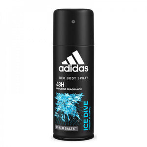 مزيل العرق للرجال Adidas Ice Dive بخاخ للجسم – عطر منعش 150 مل