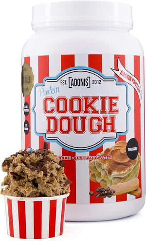 عجينة كعك البروتين من Adonis – بروتين الكازين تيراميسو 1 كجم