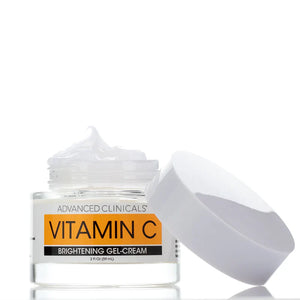 Advanced Clinicals Vitamin C Gel Cream – Brightening Face Moisturizer