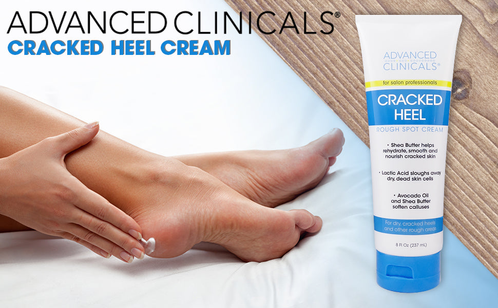 Advanced Clinicals Foot Cream – Intensive Moisturizer for Dry Feet