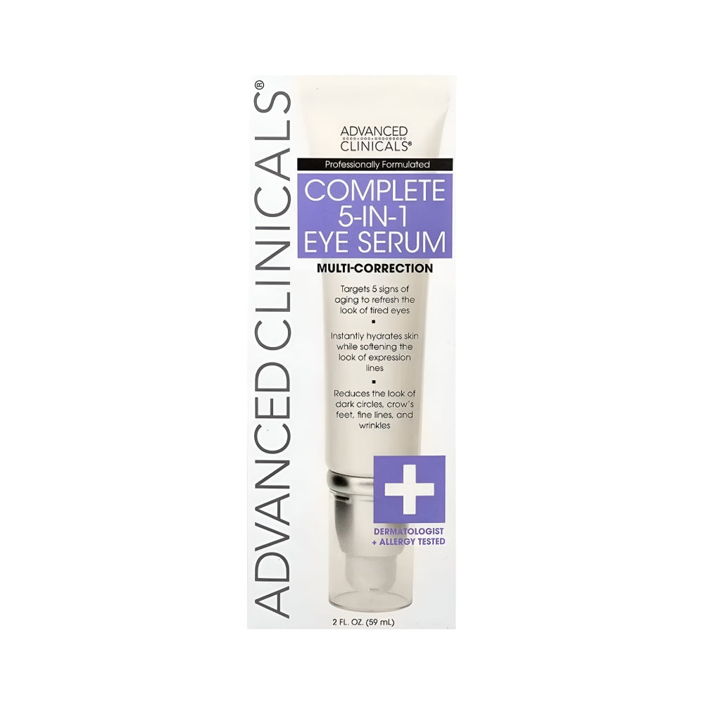 Advanced Clinicals Advanced Clinicals Eye Serum 59ml Advanced Anti-Aging 5 In 1