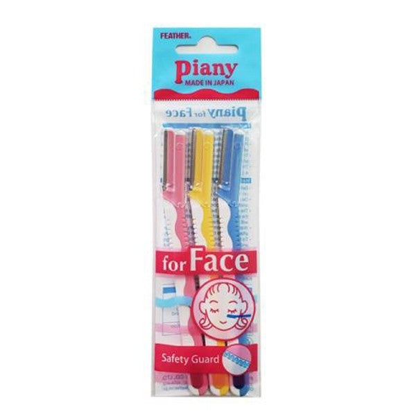 شفرات حلاقة الحواجب Feather Piany 3 قطع