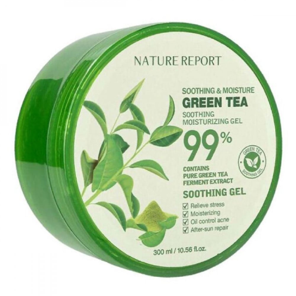 Nature report body gel 99% green tea 300 ml