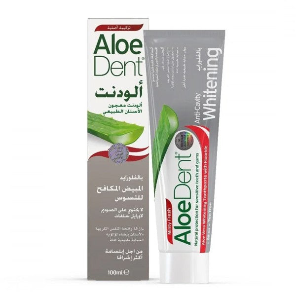 Aloedent Aloedent Toothpaste 100ml Anti-Cavity Whitening
