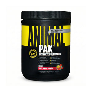 Animal Pak Multivitamin Powder - Fruit Punch Performance Supplement 417g