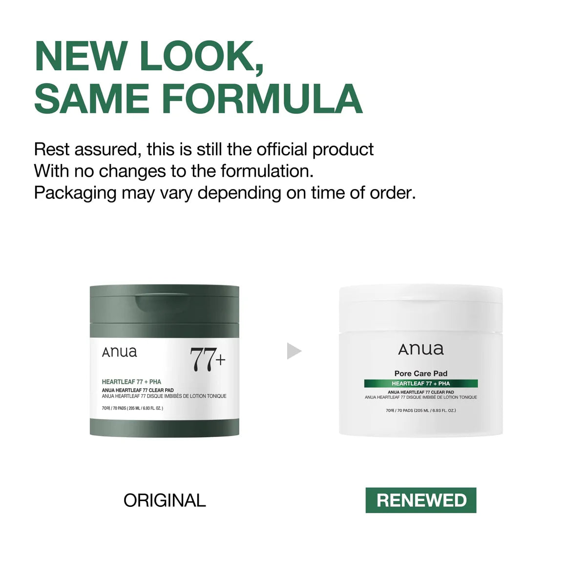 وسادة تونر أنوا هارتليف 77% المهدئة - وسادة تقشير لطيفة للوجه