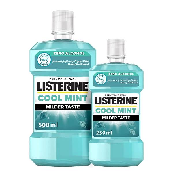 Listerine Mouth Wash 500ml + 250 Free Cool Mint