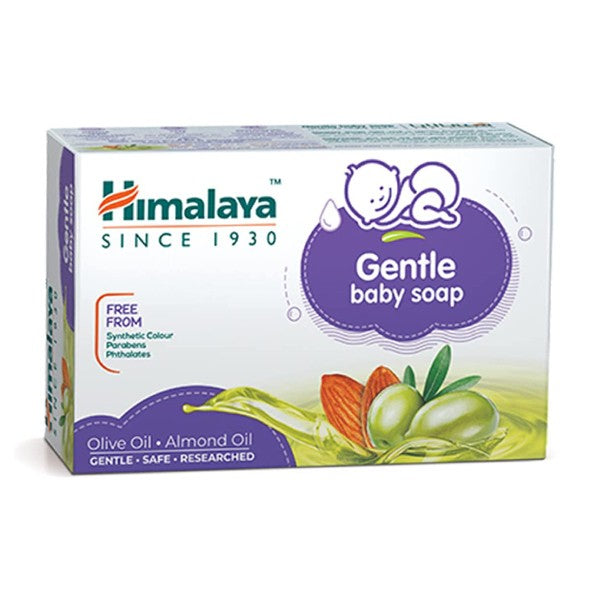 Himalaya Baby Bar Soap 125g Gentle With Olive Oil And Almond Oil