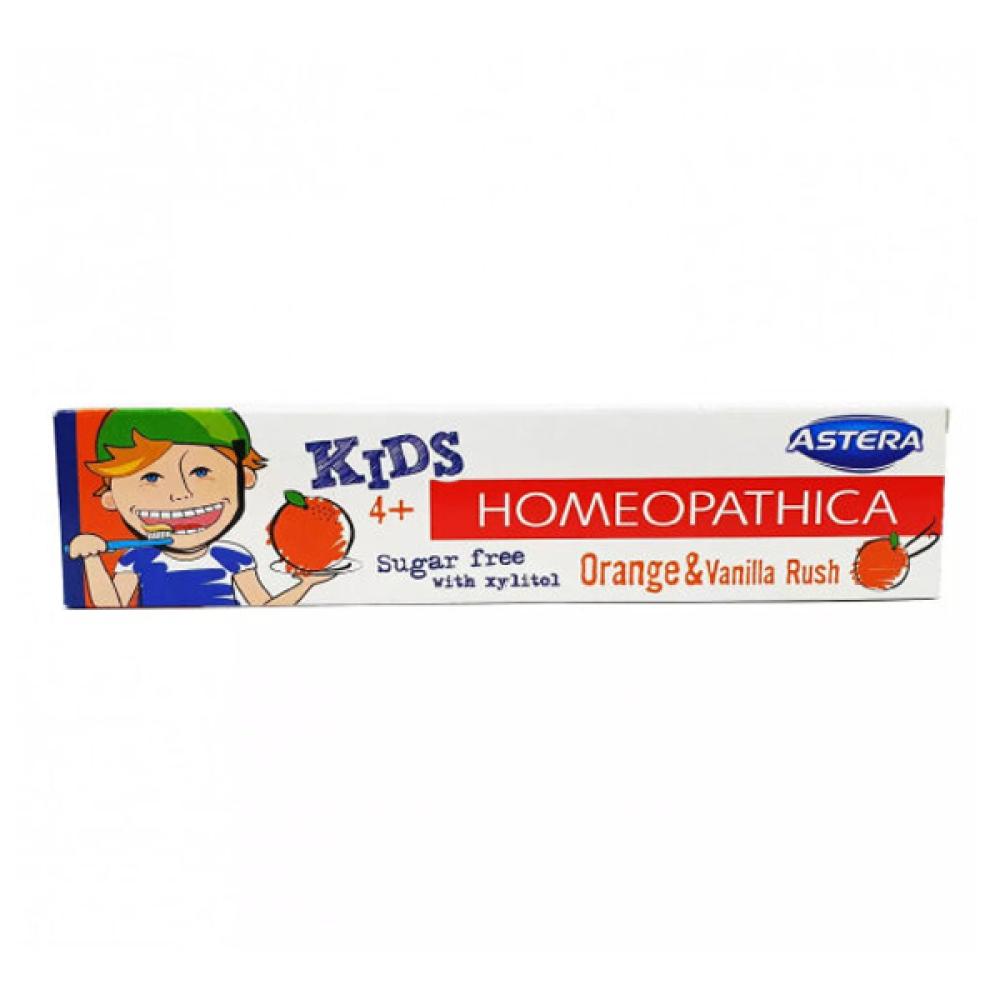 Astera Astera Baby Toothpaste 50ml Homeopathica Orange Vanilla Rush
