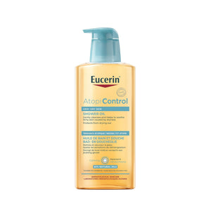 زيت الاستحمام والدش Eucerin AtopiControl سعة 400 مل