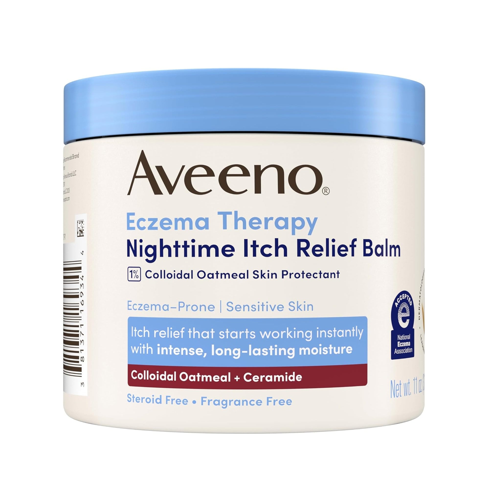 مرهم «أفينو» لعلاج الأكزيما وتخفيف الحكة أثناء الليل - خالٍ من العطور 312 غرام