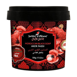 Jardin D Oleane Moroccan Black Soap Aker Fassi 500G