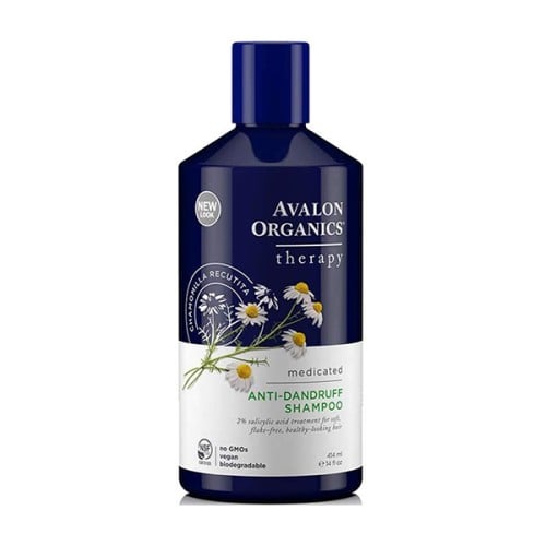 Avalon Organics Rosemary Hair Shampoo Anti-Dandruff 414ml Organic