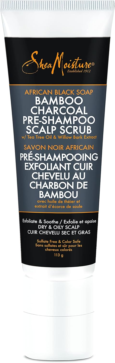 SheaMoisture Bamboo Charcoal Pre-Shampoo Scalp Scrub
