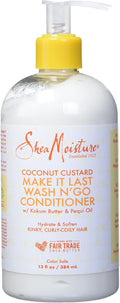 SheaMoisture Coconut Custard Conditioner for Curly Hair – 13oz