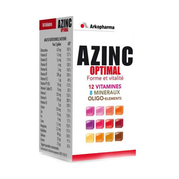 AZINC OPTIMAL 60 كبسولة