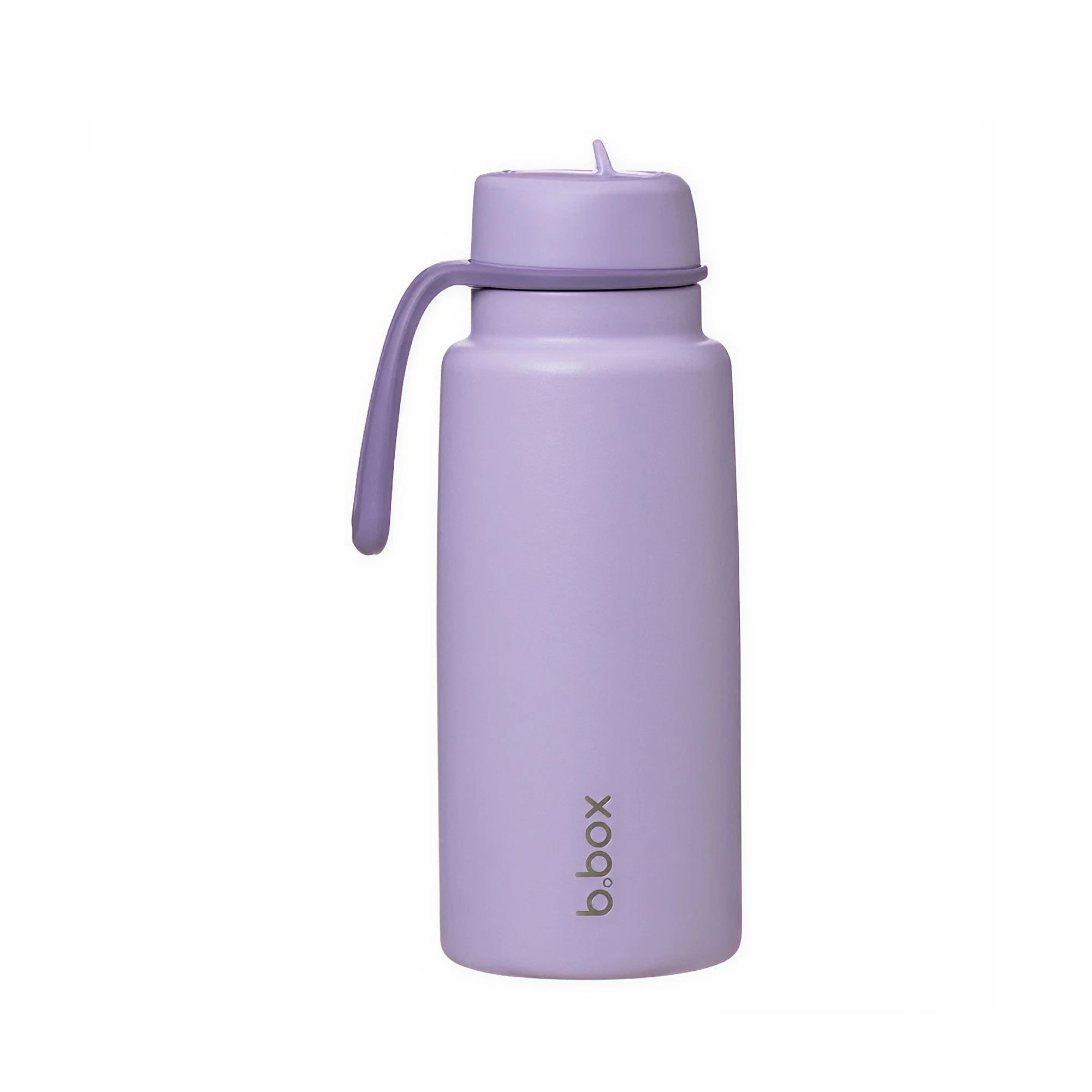 B.Box Insulated Flip Top Drink Bottle Lilac Love 1L