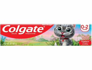 Colgate kids strawberry toothpaste 0 2 years 50ml