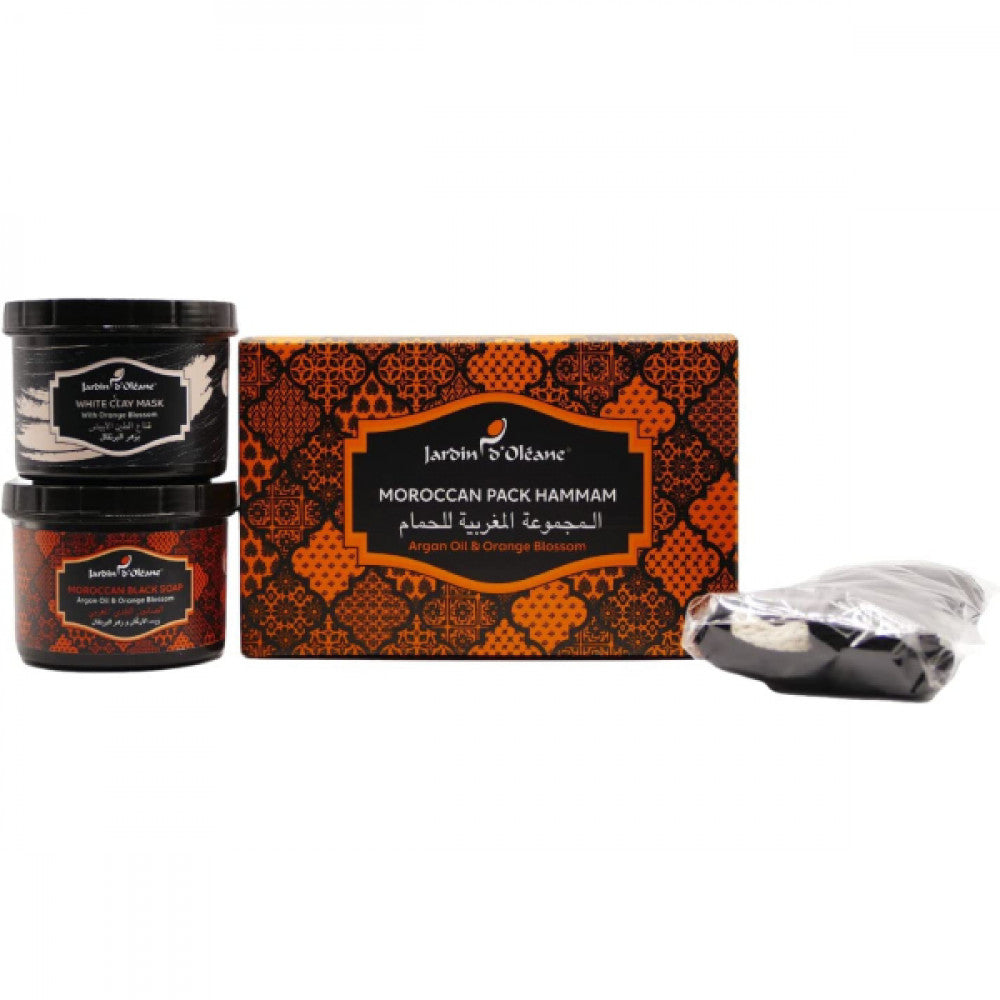 Jardin Oleane  The Moroccan Bath Collection   With Argan Oil And Orange Blossom