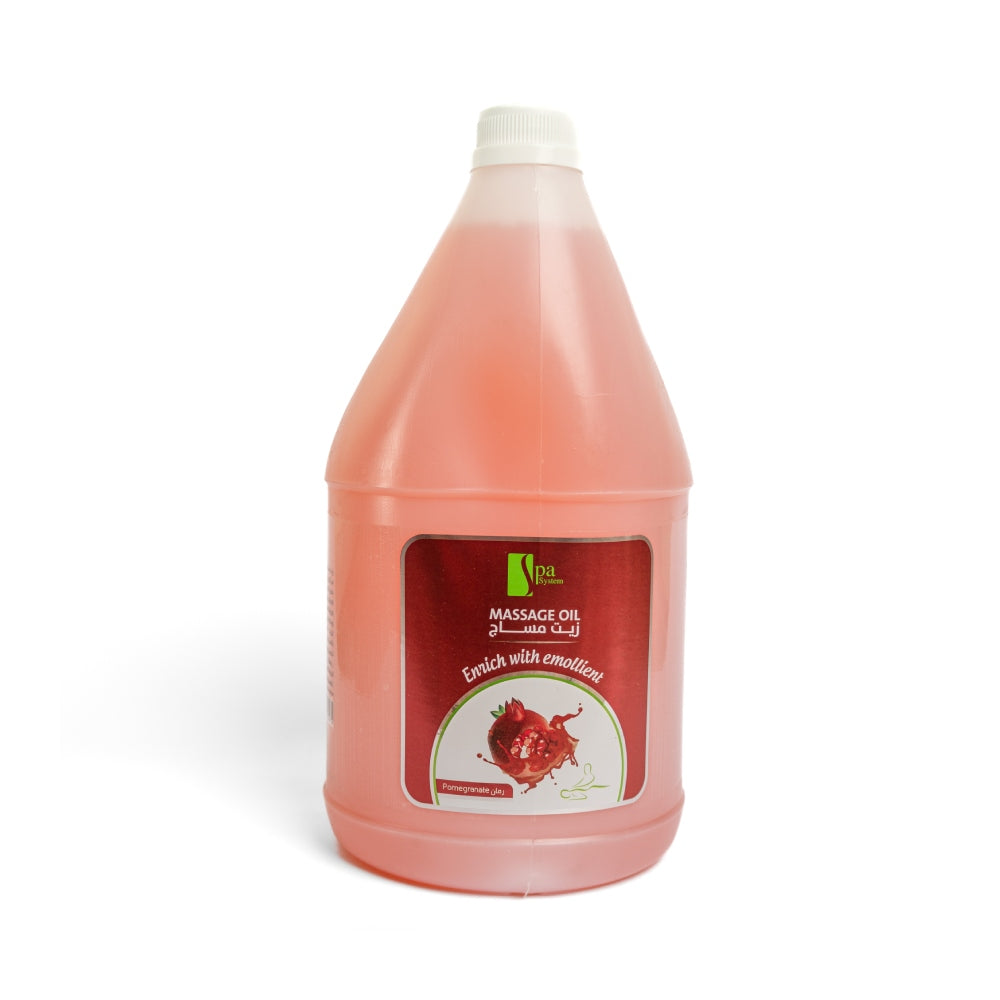 Spa System Massage Oil 1gal With Pomegranate