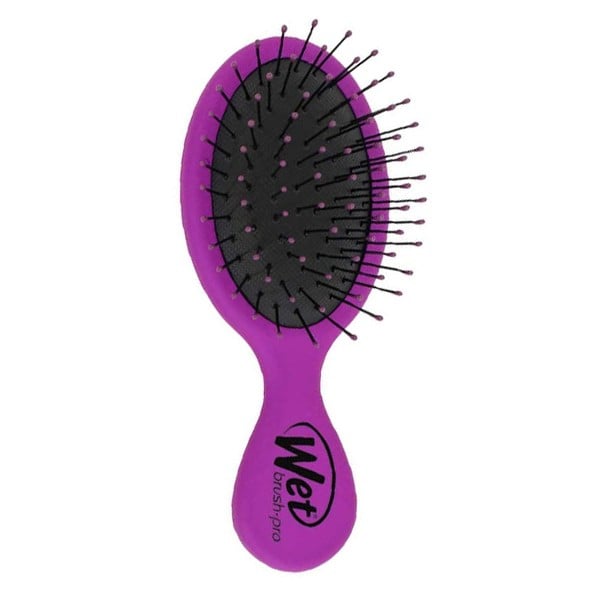 Wet brush hair brush mini hair detangler in purple