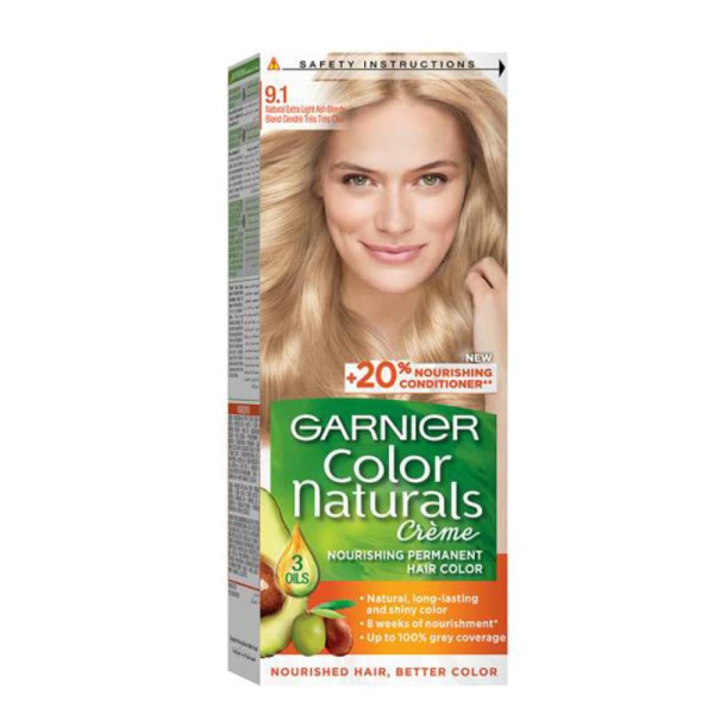 Garnier Natural Hair Color 9.1 Very Light Ash Blonde