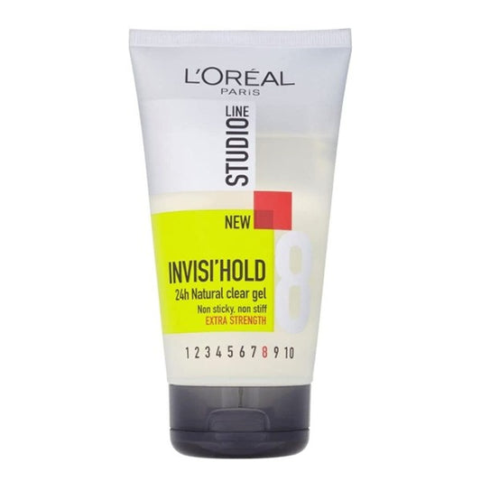Loreal Loreal Hair Gel 150ml Studio Line Invisible Hold Extra Strength 8