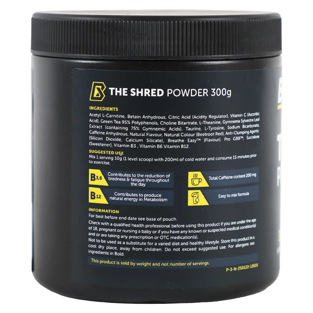 Basix The Shred Powder - Sour Gummy Bear 300g