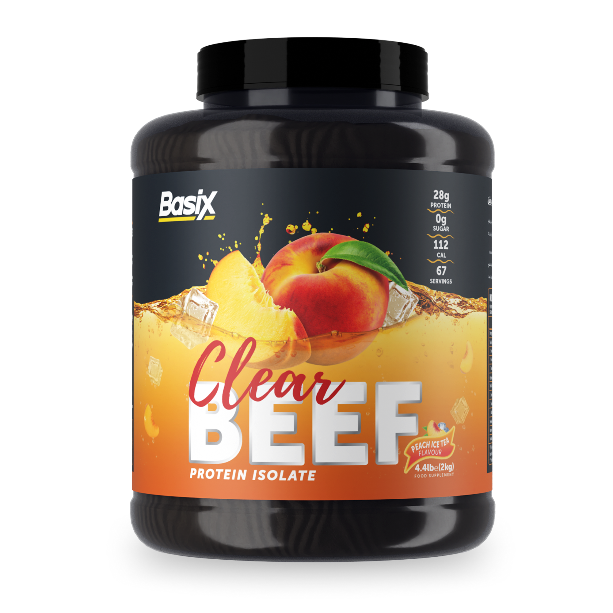 Basix Clear Beef Protein Isolate – Sugar-Free Paleo Supplement Powder