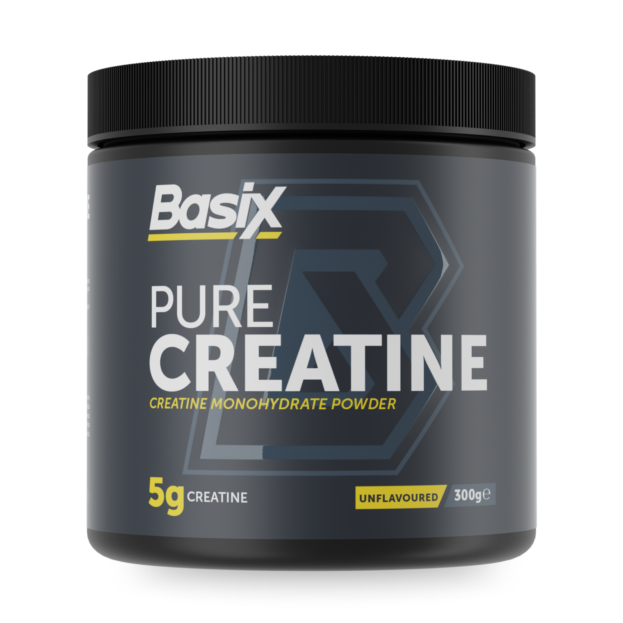 Basix Pure Creatine Monohydrate – 5g Unflavored Performance Supplement