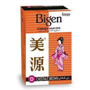 Bigen Hair Color Powder BB Chestnut Brown 6g
