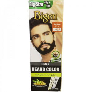 Bigen Bigen Beard Color 80g B 103 Dark Brown