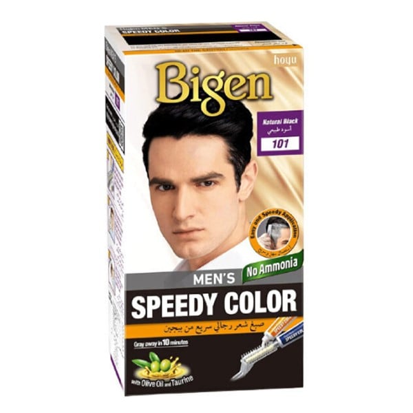 Bigen Bigen Hair Color Speedy Ammonia Free For Men 101 Natural Black