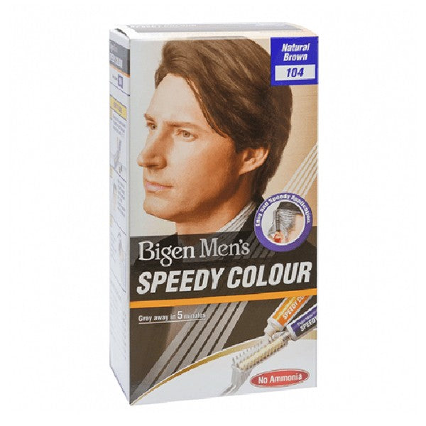 Bigen Bigen Hair Color Speedy Ammonia Free For Men 104 Natural Brown